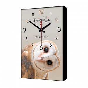 TIMEBOX Часы-картина настенные &quot;Действуй&quot;, плавный ход, 57 х 35 х 4 см, 1 АА