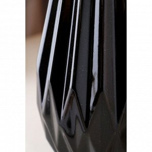 Ваза керамическая "Модерн", настольная, коричневая, 40 см