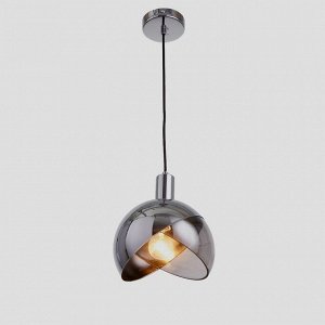 Светильник BayerLux 1758/1CR E14 40Вт черно-хромовый 20х20х24 см