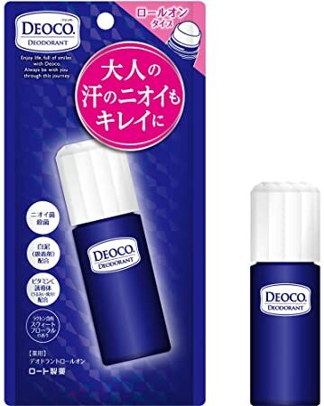 ROHTO Deoco Medicated Deodorant - стойкий дезодорант с нежным ароматом