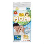 MOMI подгузники  L (9-14 кг), 54 шт