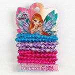 Резинки для волос блестящие &quot;Фея Блум&quot;, 10 шт, WINX