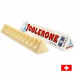 Toblerone White 100g - Белый шоколад Тоблерон