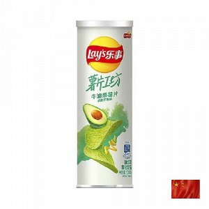 Lay's Stax Avocado & Honey Mustard 104g - Лэйс Стакс авокадо и медовая горчица