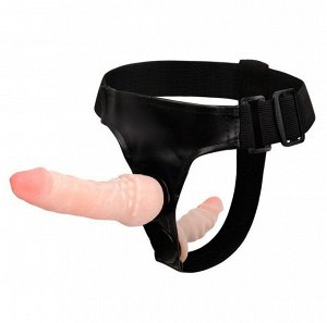 Страпон на ремнях с двумя насадками "Ultra Female Harness"