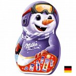 Milka Snow Mix Adventskalender 236g - Милка Адвент-календарь Снеговик