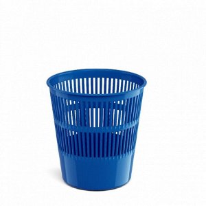 ERICH KRAUSE Корзина для бумаг и мусора ErichKrause Vivid, 9 литров, пластик, сетчатая, синяя