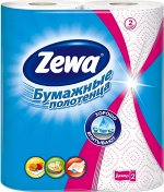 Полотенца  ЗЕВА Декор  2сл. 2рул.15м. 25х23см.