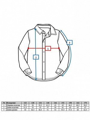 Рубашка на кнопках для мальчика 22011034