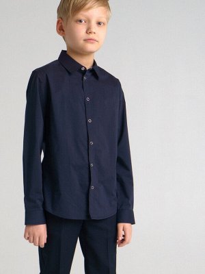 Рубашка текстильная на кнопках для мальчика 22117223