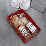 Набор мини «Лучшему из лучших» гель для душа водка, мыло водка