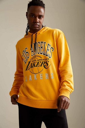 Толстовка с капюшоном NBA Los Angeles Lakers Licensed Regular Fit