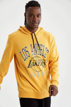 Толстовка с капюшоном NBA Los Angeles Lakers Licensed Regular Fit