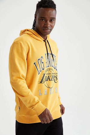 Толстовка с капюшоном NBA Los Angeles Lakers Licensed Regular Fit