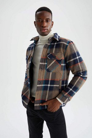 Куртка-рубашка в клетку с узором Cachet Lumberjack Regular Fit