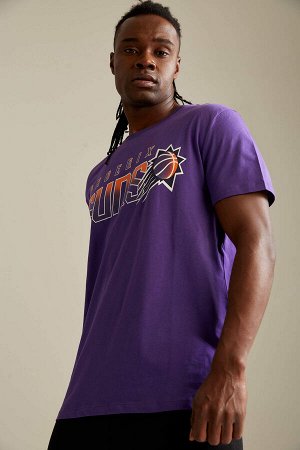 Футболка фиолетовая NBA Regular Fit