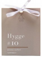 &quot;Hygge #10&quot; Аромасаше &quot;Грейпфрут&quot; 8х10х1,5см АР 100-181
