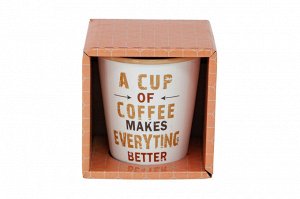 Стакан "Coffee makes better" 260мл, в п.у. KRJYD728 ВЭД