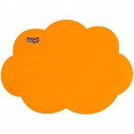 Доска для лепки Мульти-Пульти &quot;Облачко&quot;, фигурная, А5+, 800 мкм, пластик, оранжевый