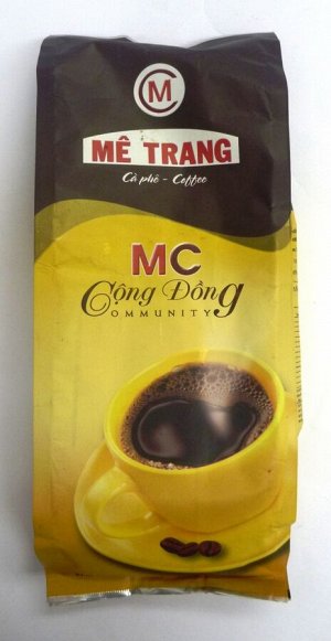 Зерновой кофе фирмы «ME TRANG» «MC Cong Dong»  500 грамм.