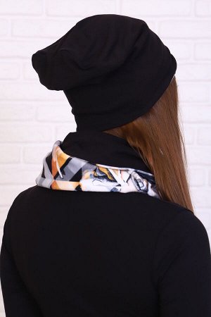 Комплект шапка и шарф-снуд 36119
