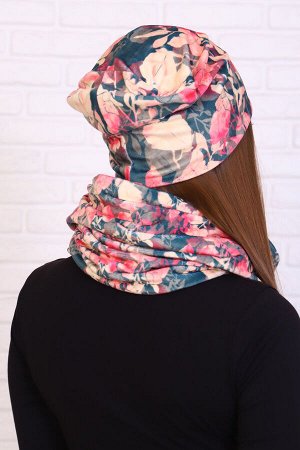 Комплект шапка и шарф-снуд 36122