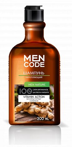 Шампунь men Nature укрепление 300мл