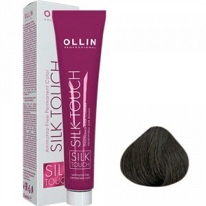 Краска для волос без аммиака OLLIN SILK TOUCH 5/09 светлый шатен прозрачно-зеленый 60 мл