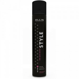 OLLIN STYLE Лак для волос ультрасильной фиксации 500 мл