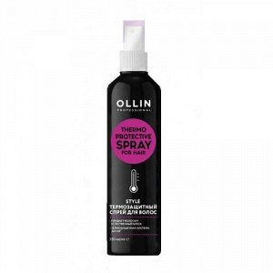 OLLIN STYLE Термозащитный спрей для волос 250мл, Оллин