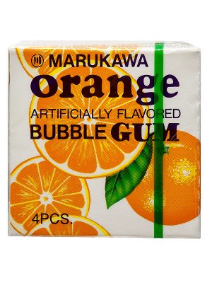 Резинка жевательная Marukawa "Апельсин"