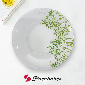 Тарелка глубокая стеклянная Pasabahce "Дэйзи" для дома, сервировки стола, ресторана, кафе или бара, 500мл, h45мм, 220 мм
