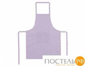ФР-ФИОЛ-60-80 Фартук женский с карманами рогожка цвет: Фиолетовый 60х80 см
