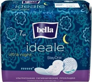 Прокладки BELLA  Ideale Ultra Night ультратонкие, 7 шт