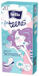 Прокладки ежедневные Bella for TEENS Panty Sensitive 20 шт.