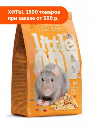 Little One корм для крыс 900гр
