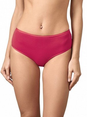LUI et ELLE EC0359 rouge Трусы женские Макси Слипы из хлопка, с широкой удобной боковой частью.