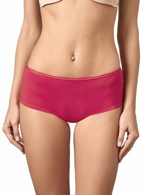 LUI et ELLE EC0535 rouge Трусы женские шорты из мягкого экологичного хлопка