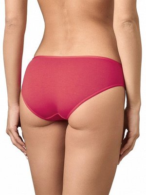 LUI et ELLE EC0625 rouge Женские трусы кулоты классические из мягкого экологичного хлопка