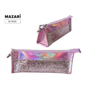 Пенал-косметичка "Mazari Pink magic M" 21,5х5,5х8см ассорти арт. M-9428*