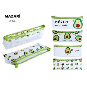 Пенал-косметичка "Mazari Hello Avocado" 4 дизайна, ассорти арт. M-9557