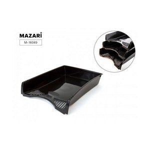 Лоток "Mazari Office" горизонтальный черный 1/6 арт. M-16049