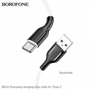 USB Кабель Borofone Charging Data Cable MicroUSB / 2.4A