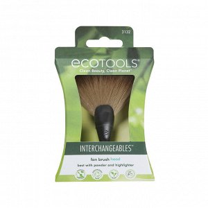 Сменная насадка кисти для хайлайтера EcoTools Interchangeables Fan Brush Head