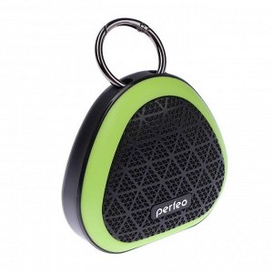 Портативная колонка Perfeo TRIANGLE, FM, MP3, microSD, USB, AUX, 6 Вт, 800 мАч, черная