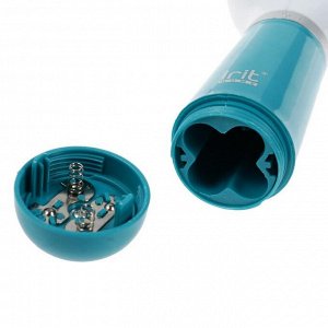 Электрическая роликовая пилка Irit IR-3092, 1 насадка,от 4хАА (не в компл.), синяя
