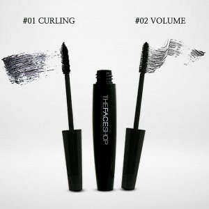 The Face shop Подкручивающая стойкая тушь для ресниц Freshian Big Curling Mascara