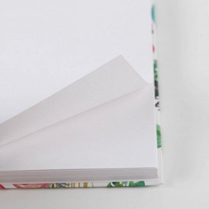 Скетчбук на гребне "Рисуй", твёрдая обложка, А6, 80 листов