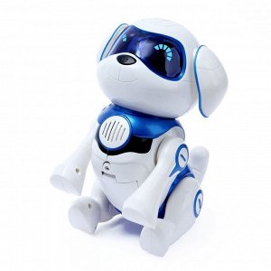 Робот-собака «Чаппи», русское озвучивание, световые и звуковые эффекты, цвет синий