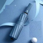 Складной автоматический зонт(12 спиц) с защитой от солнца UPF&gt;50+, цвет светло-синий